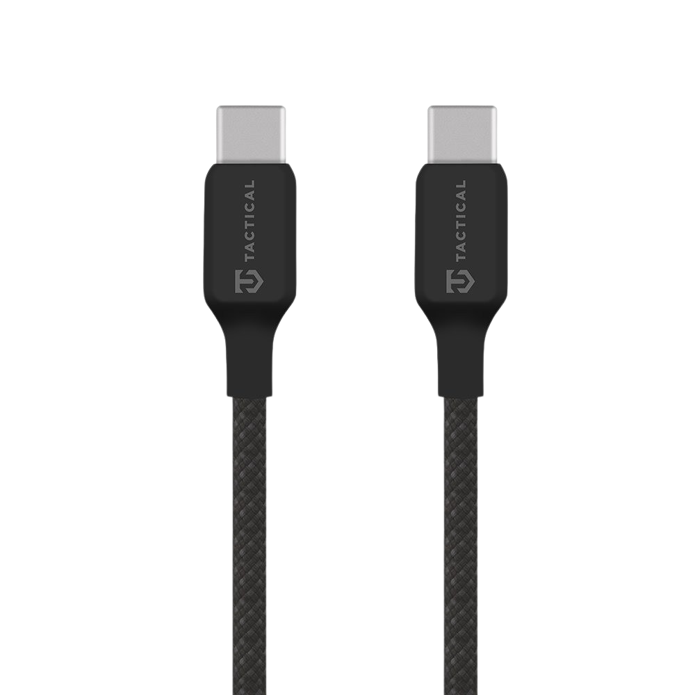Cablu Tactical Stitch Thread Usb-c/Usb-c 2m Negru
