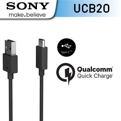 Cablu Sony Usb-c Data 3A 1m Negru