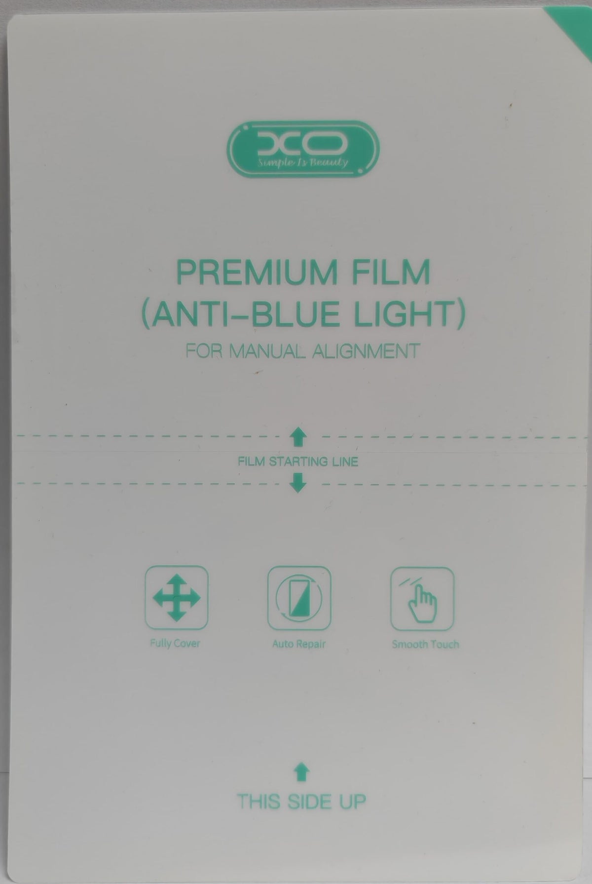 Folie Folii Silicon Fj03 (Cu Filtru Lumina Albastra) Auto-repair Pentru Aparat DE Taiat Folii (SET 50 BUC) - 120*180*0.1
