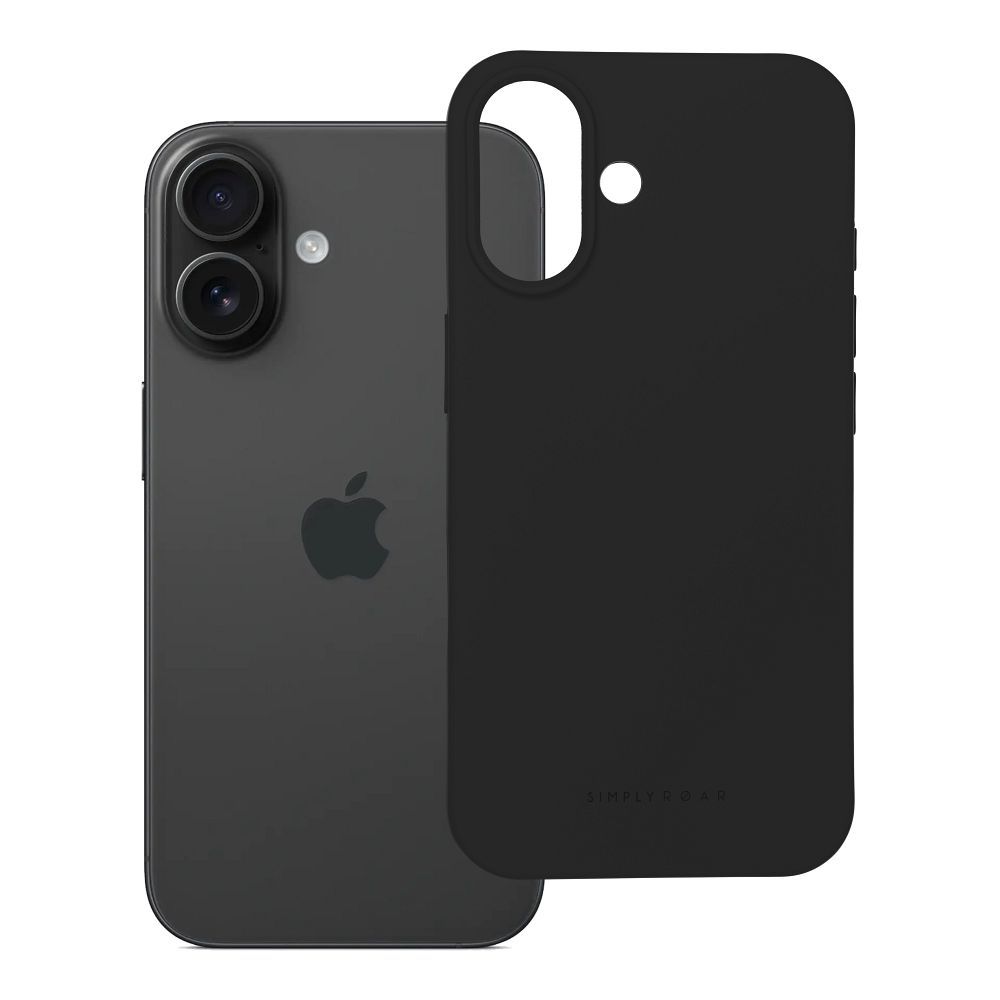 Husa Roar Space - pentru iPhone 16 Negru