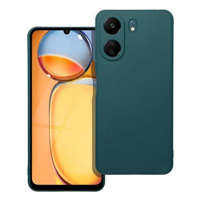 Husa Matt pentru Xiaomi Redmi 13C / Poco C65 Verde inchis