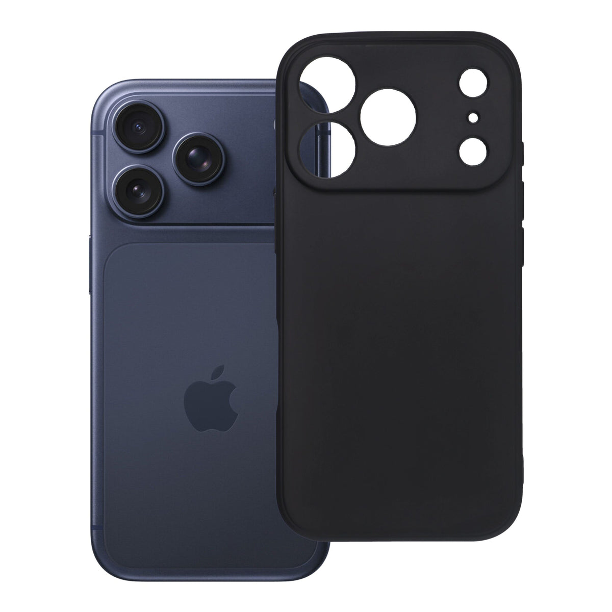 Husa Soft pentru iPhone 18 Pro / 17 Pro Negru