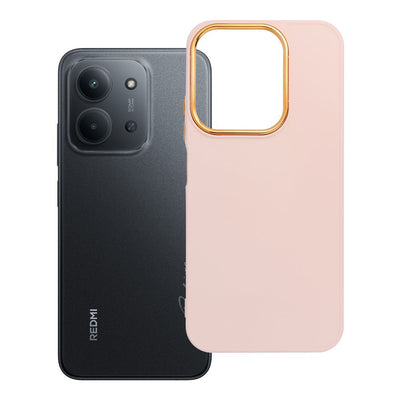 Husa Frame pentru Xiaomi Redmi 15C (173,16 X 81,07 X 8,2) Powder Roz