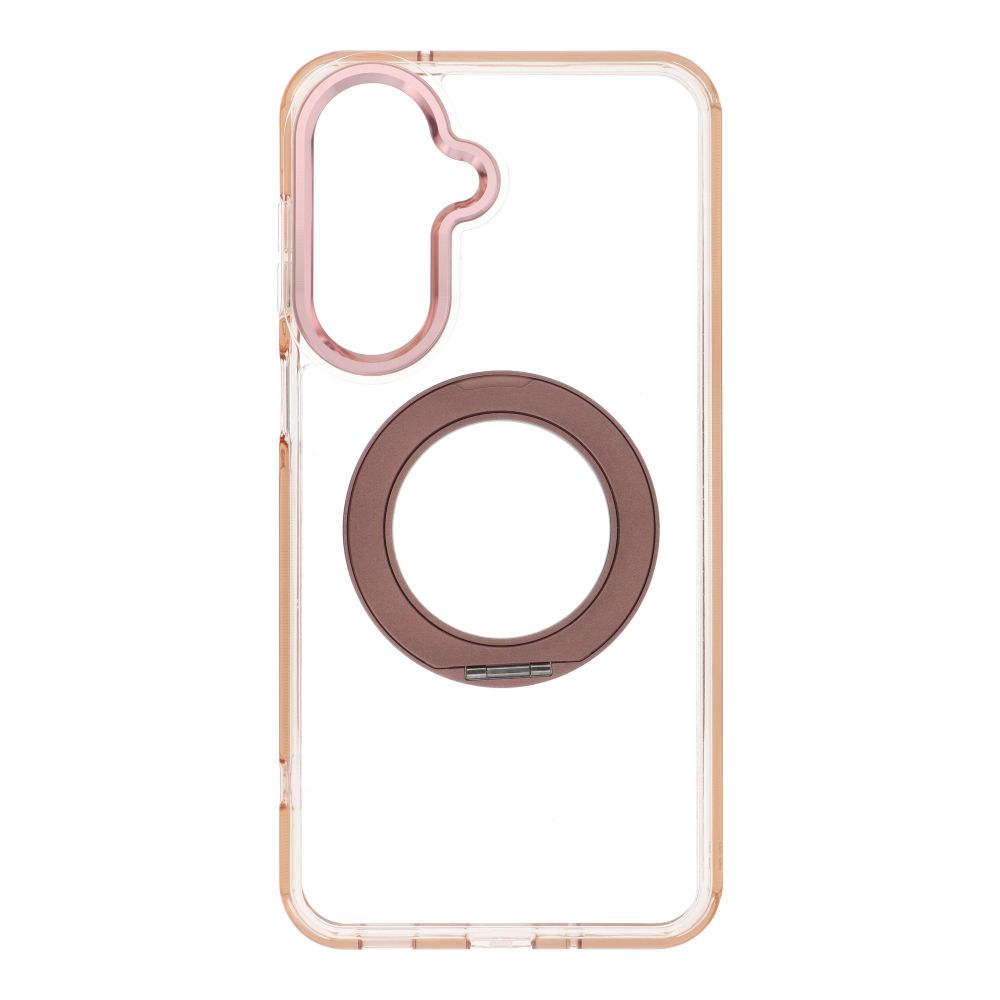 Husa pentru Samsung A27 Frame Circle Stand Compatible cu Magsafe Auriu
