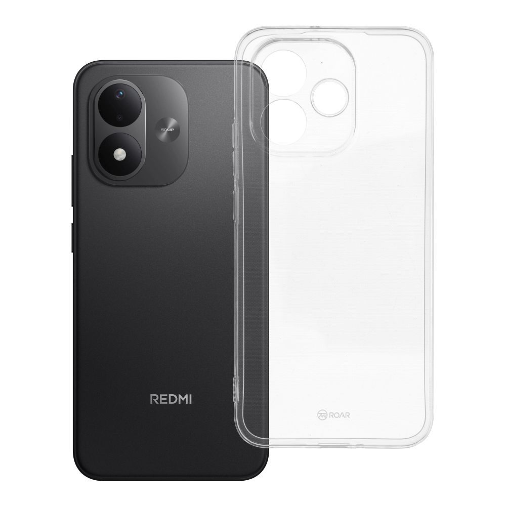 Husa Roar ALL DAY Colorful Jelly pentru Xiaomi Redmi Note 17 4G / 5G Transparent