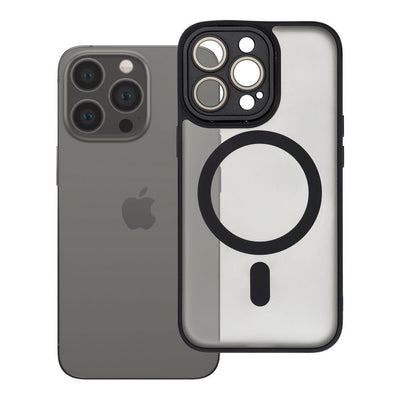 Husa Variete Mag pentru iPhone 13 PRO Compatible cu Magsafe Negru
