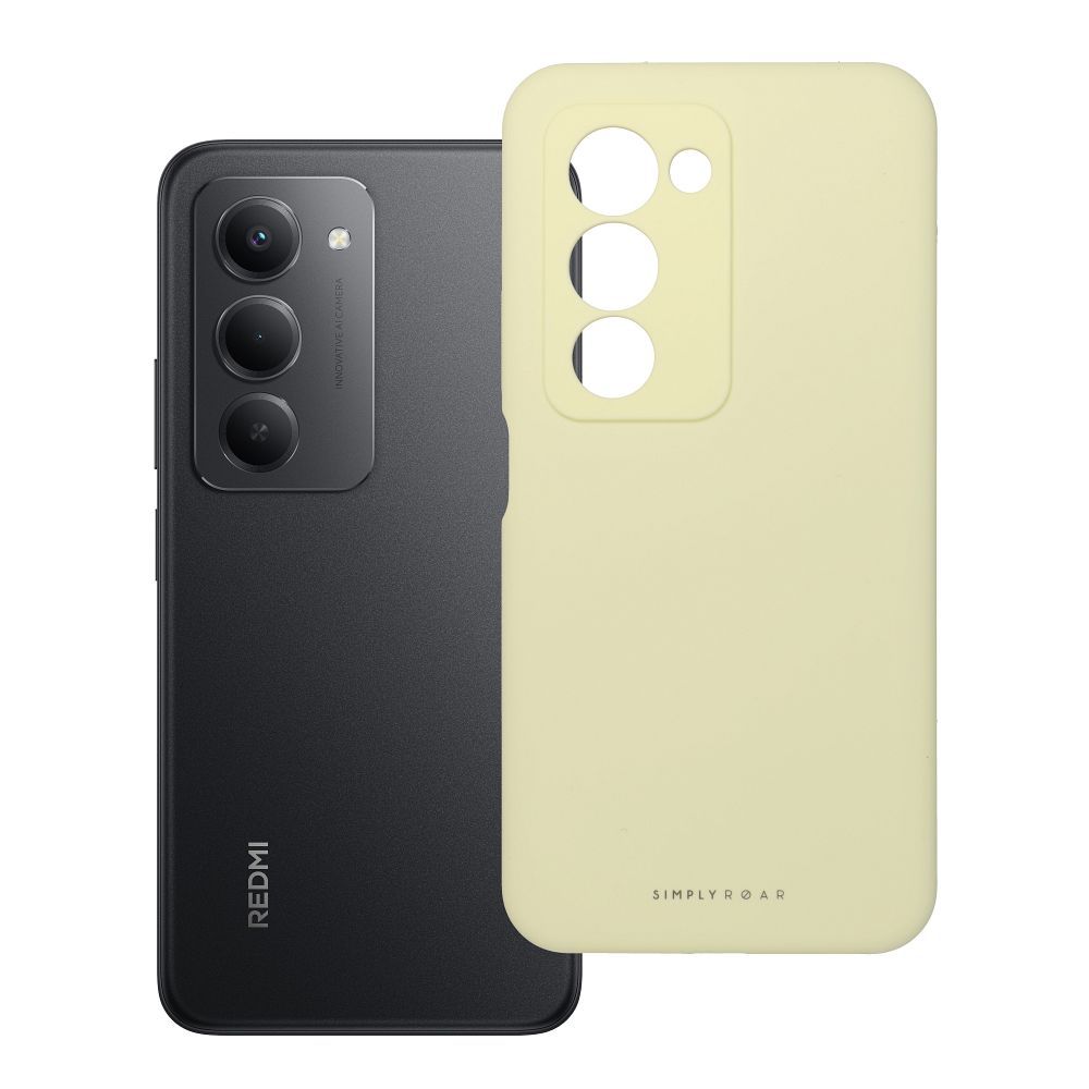Husa Roar Cloud Skin pentru Xiaomi Redmi 15 4G / 5G (171,1mm) Galben deschis