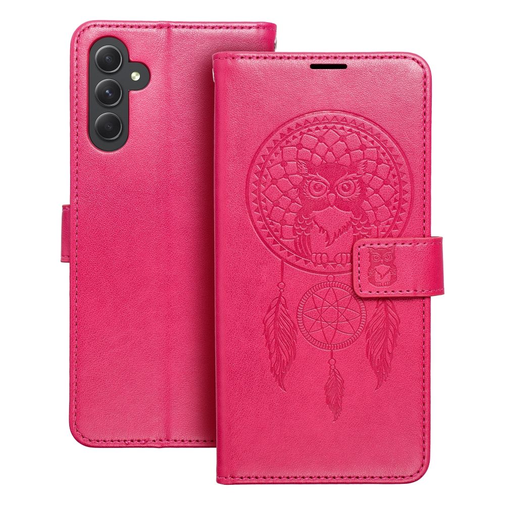 Husa Mezzo Book Flip pentru Samsung A34 5G Dreamcatcher Magenta