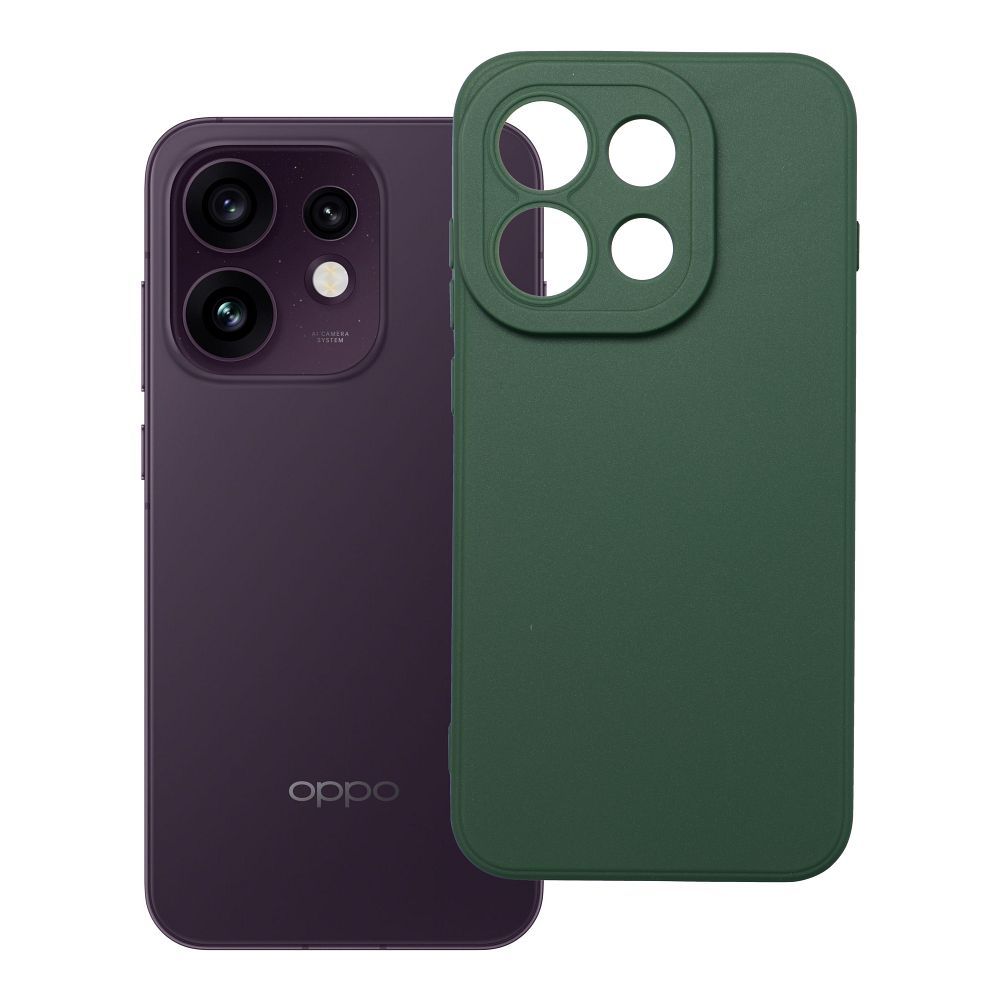 Husa Matt 2.0 pentru Oppo Reno 16 Pro 5G Verde inchis
