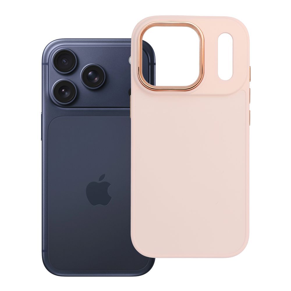 Husa Frame pentru iPhone 18 Pro / 17 Pro Powder Roz