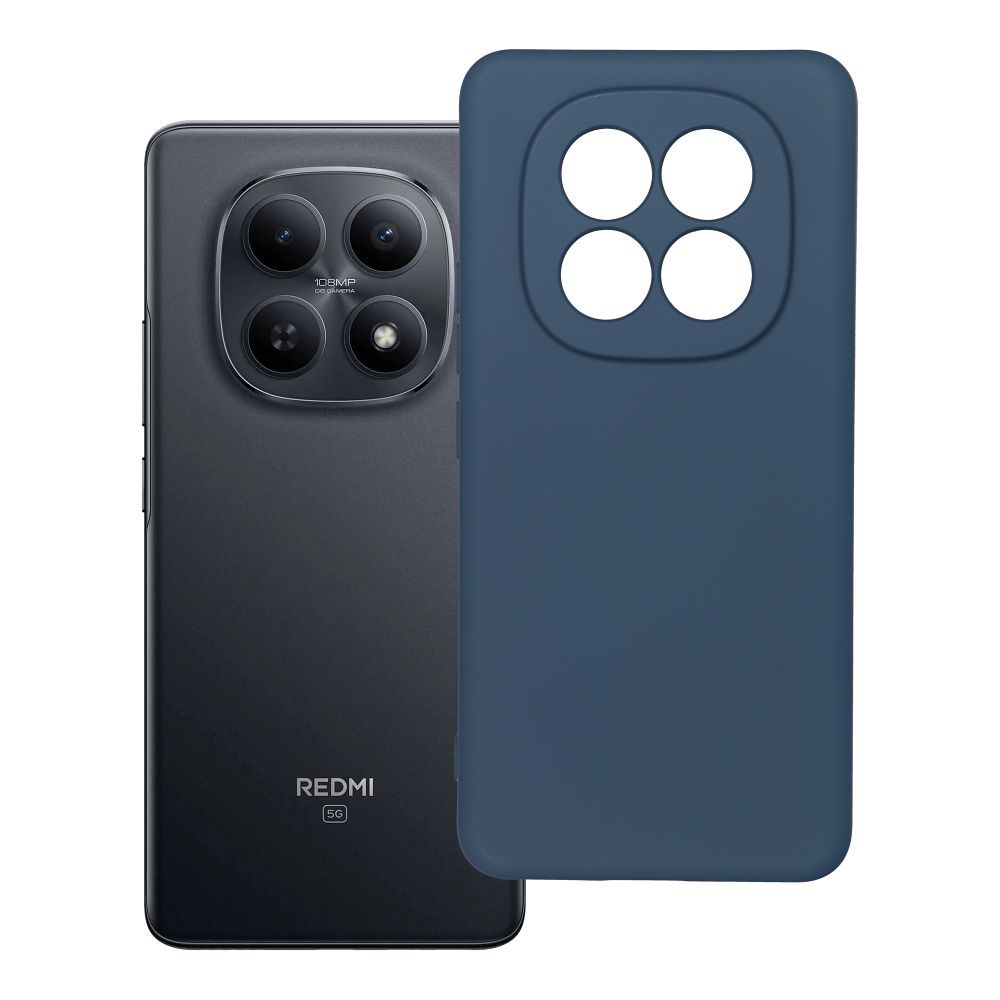 Husa Silicone pentru Xiaomi Redmi Note 15 PRO 4G Albastru
