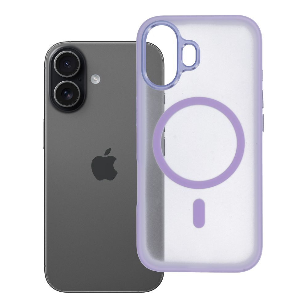Husa Flexline Mag pentru iPhone 17 Compatible cu Magsafe Mov
