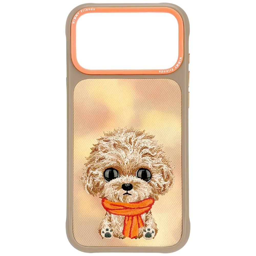 Husa Nimmy BIG Eyed Teddy Poodle pentru iPhone 18 Pro Max/17 Pro Max Maro