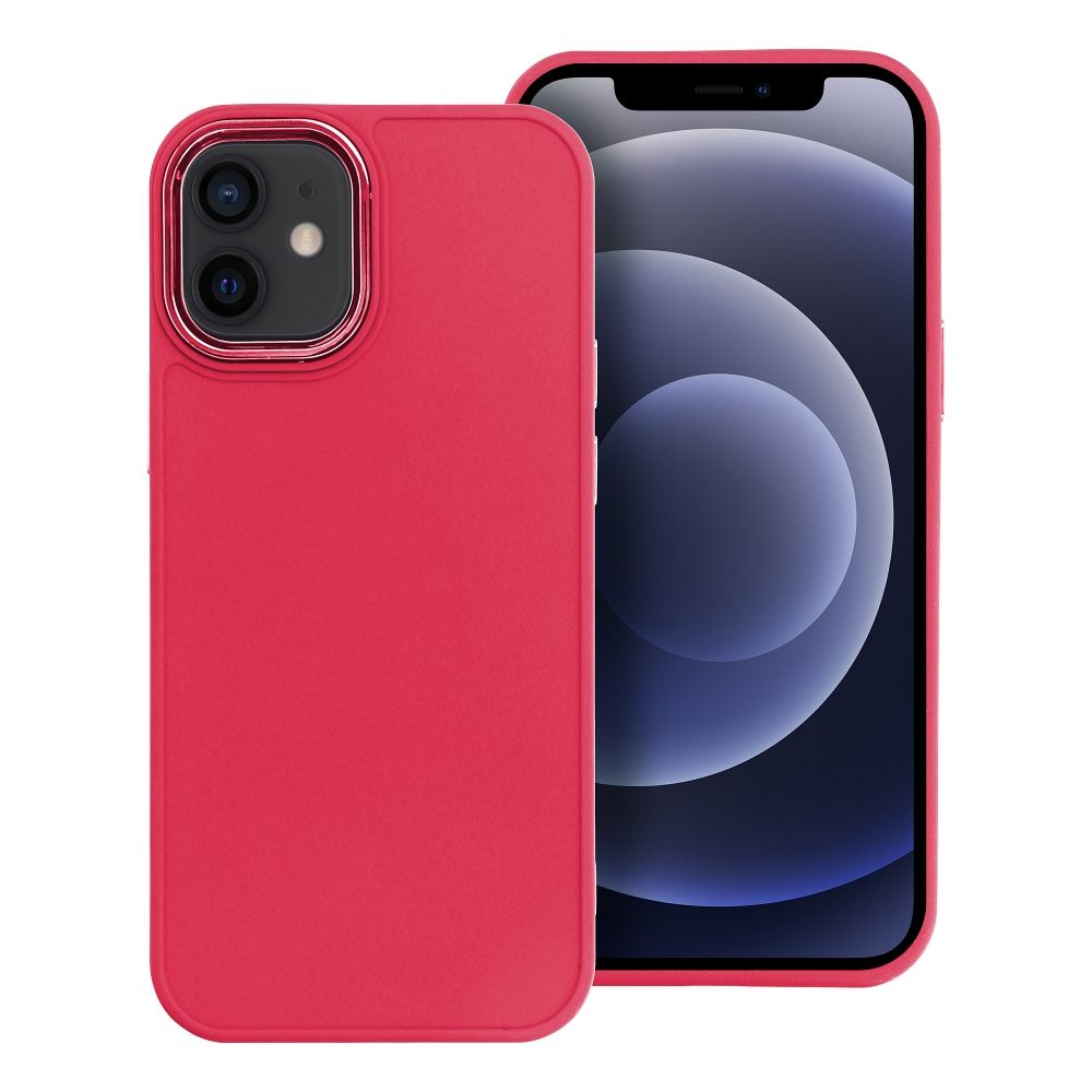 Husa Frame pentru iPhone 12 Mini Magenta