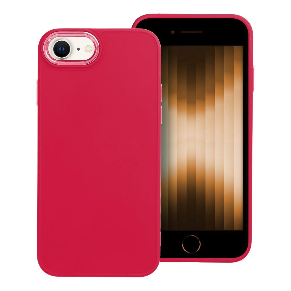 Husa Frame pentru iPhone 7 / 8 / SE 2020 / SE 2022 Magenta
