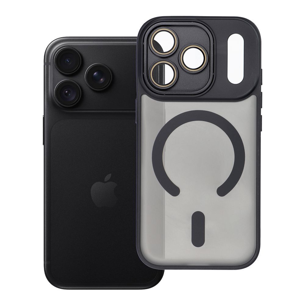 Husa Variete Mag pentru iPhone 18 Pro / 17 Pro Compatible cu Magsafe Negru