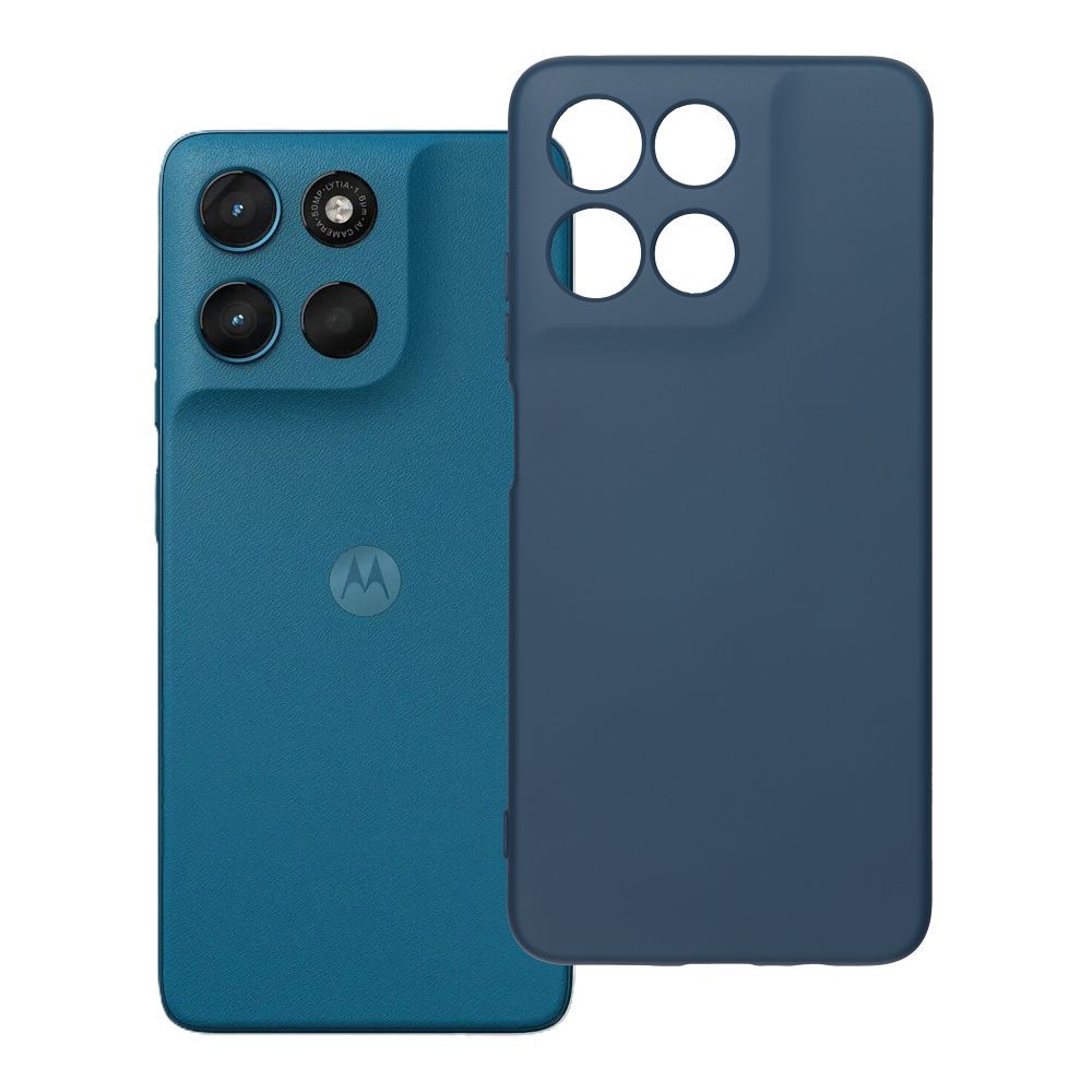 Husa Silicone pentru Motorola G57 / G57 Power Albastru