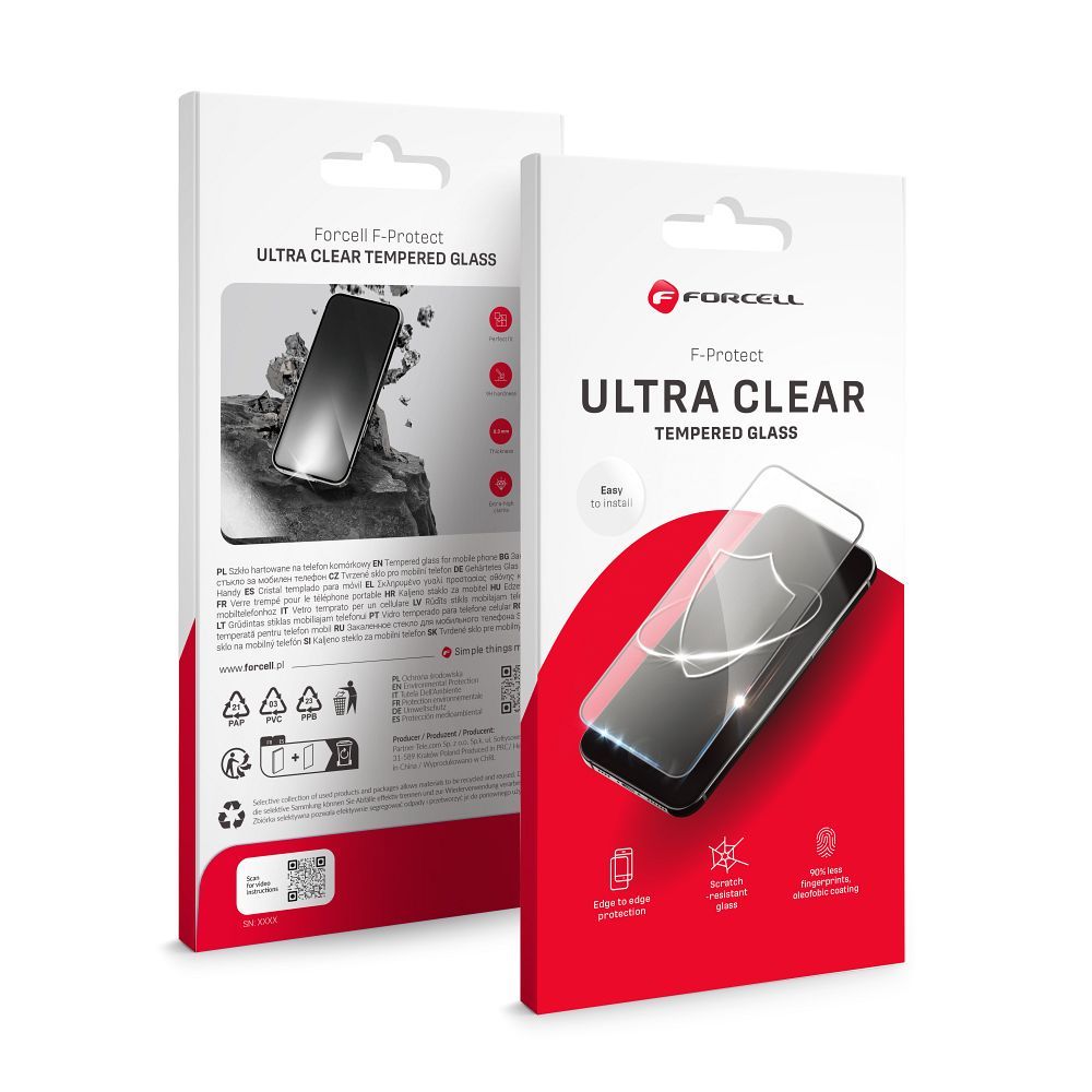 Folie Forcell sticla To Samsung A24 4G / A25 Ultra Transparent Negru