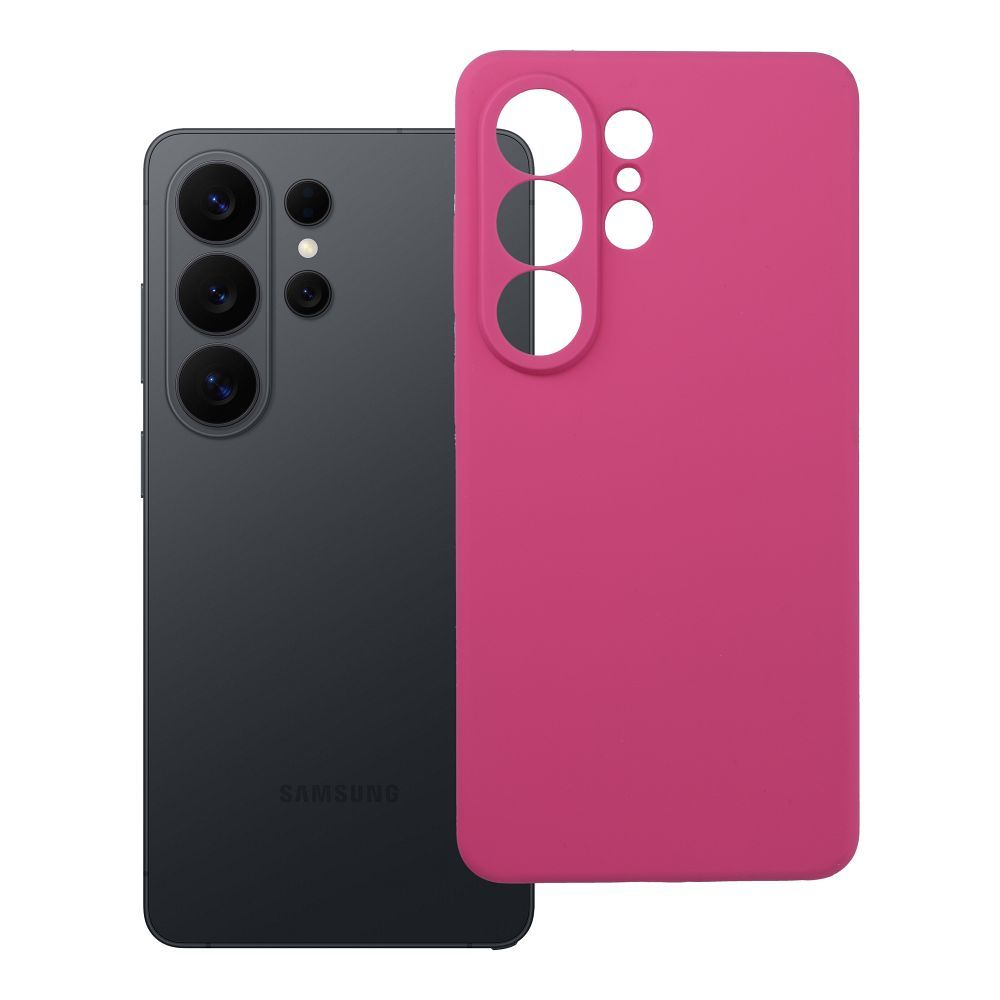 Husa pentru Samsung S26 Ultra Silicone 2mm (Camera Protection) Roz