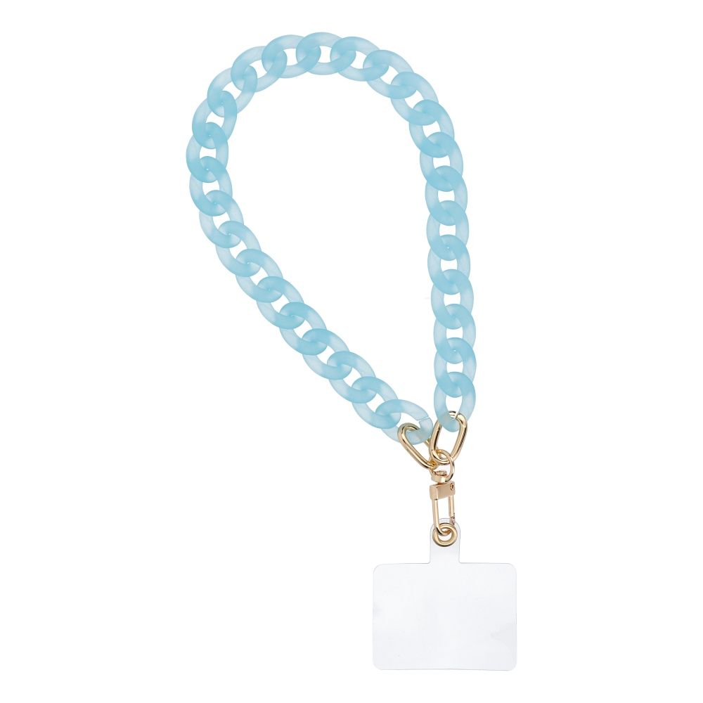 Husa Panama Phone Lanyard, Phone Pendant / Cord Length 40cm (20cm In The Loop) / On Wrist - Albastru