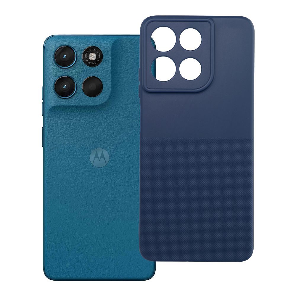 Husa Easy Dual pentru Motorola G57 / G57 Power Albastru