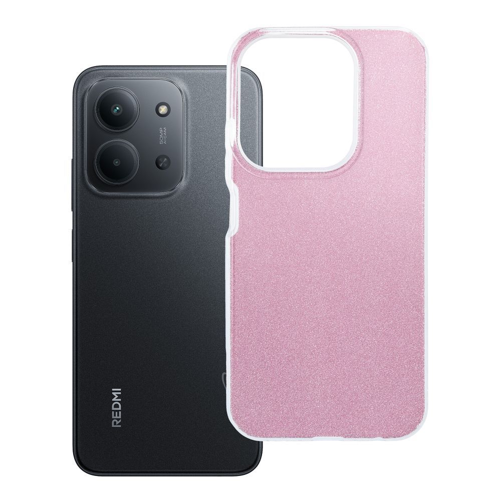 Husa Shining pentru Xiaomi Redmi 15C (173,16 X 81,07 X 8,2) Roz
