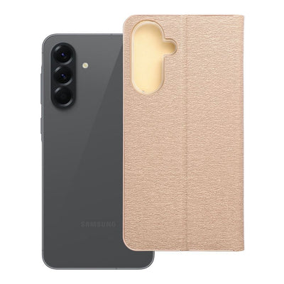 Husa Luna Book Auriu Flip pentru Samsung A56 5G Auriu