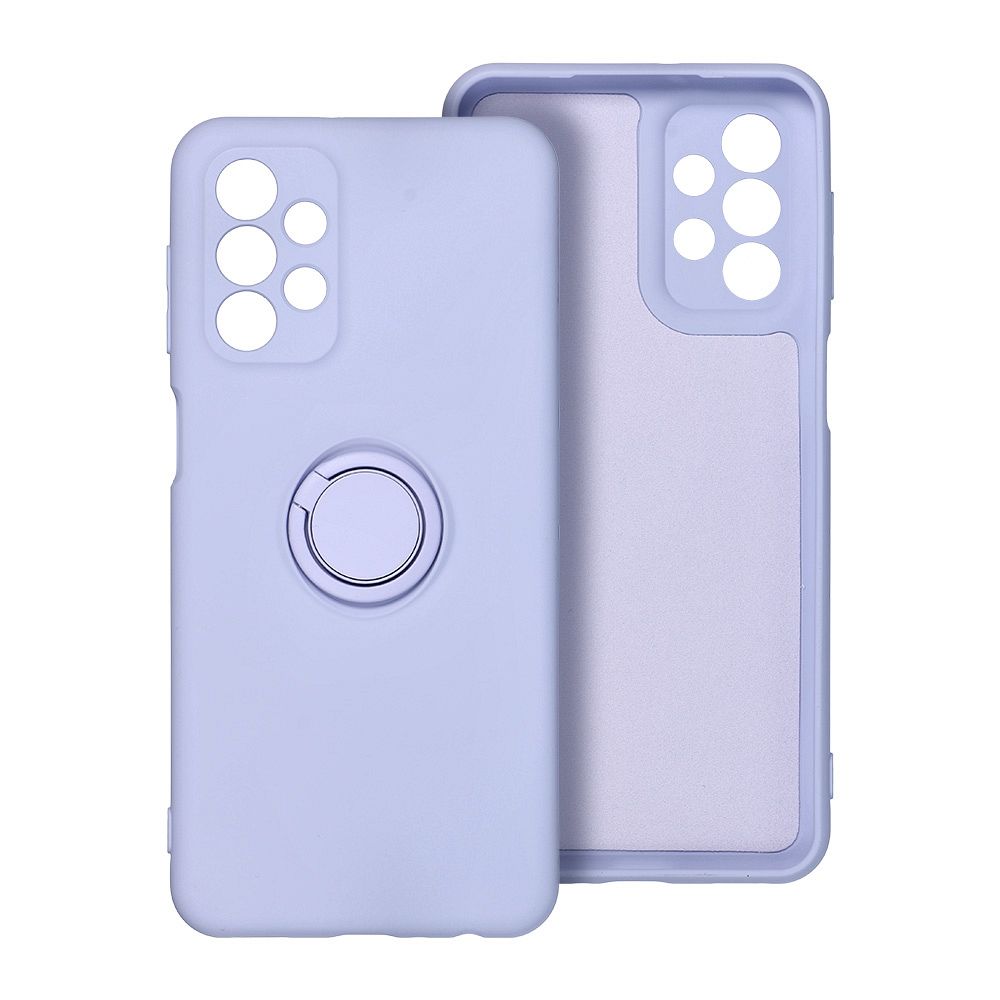 Husa Silicone Ring pentru Samsung A55 5G Mov