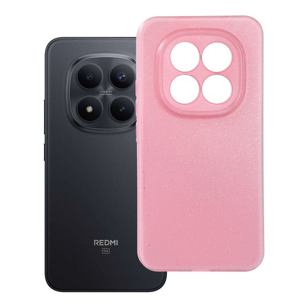Husa Transparent 2 Mm Blink pentru Xiaomi Redmi Note 15 PRO Plus 5G Roz