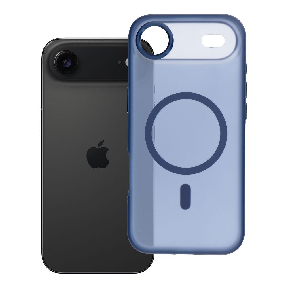 Husa Flexline Mag pentru iPhone 17 AIR Compatible cu Magsafe Bleumarin