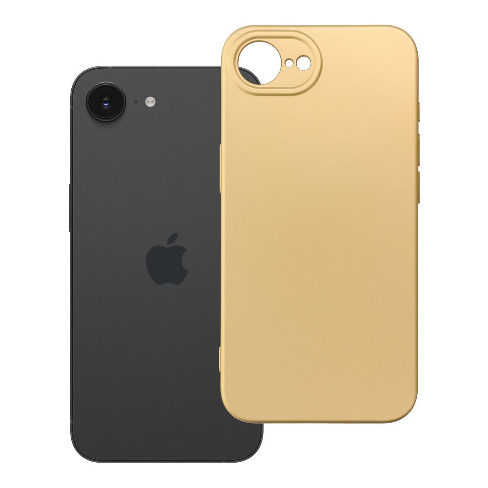 Husa Metallic pentru iPhone 16e (SE 4 2025) / 17e Auriu