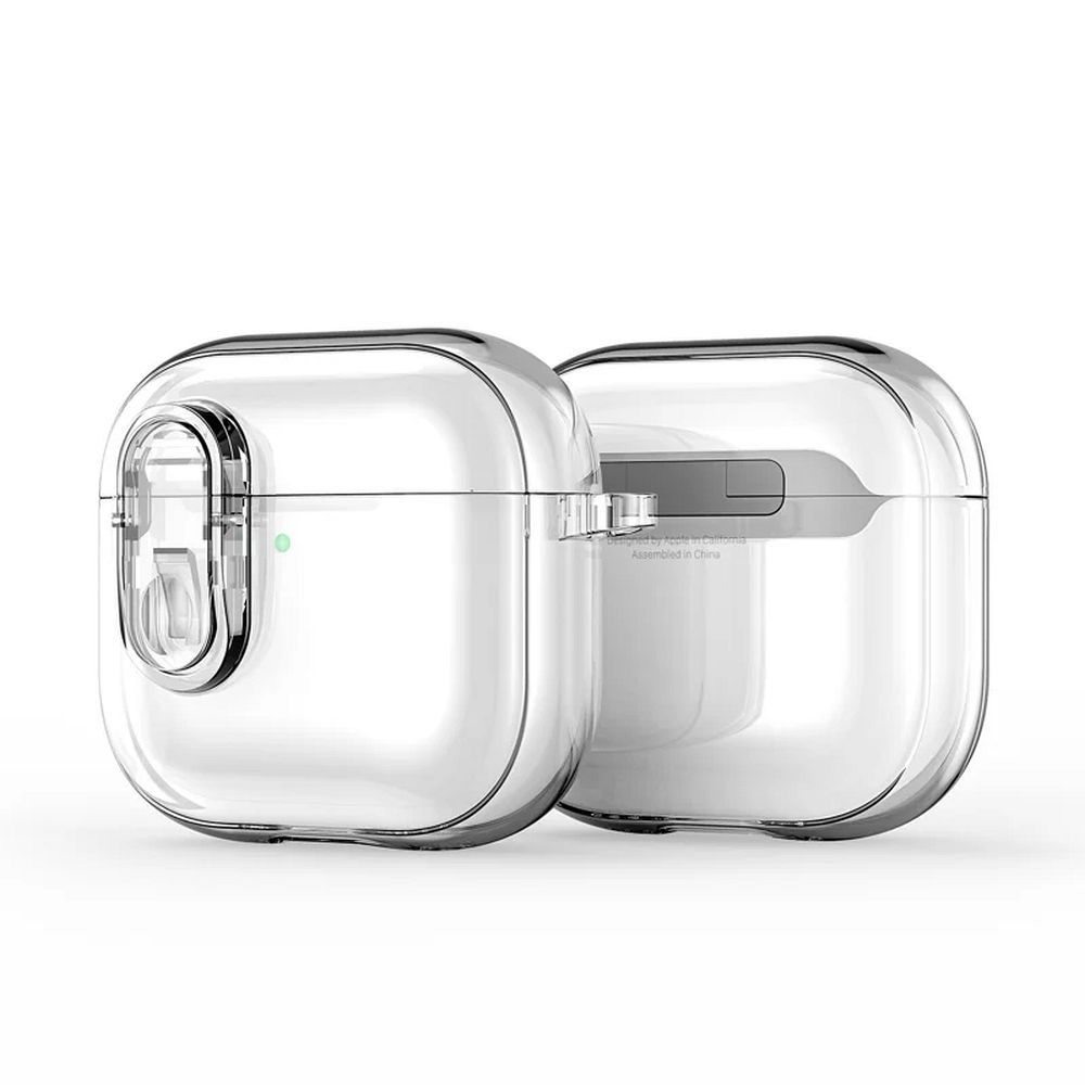 Husa Dux Ducis Casti Pecl pentru AirPods 4 Protective TPU+PC Transparent