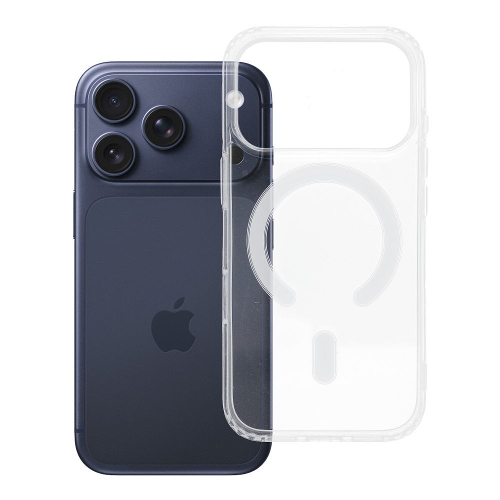 Husa Transparent Mag (MID) pentru iPhone 18 Pro / 17 Pro Compatible cu Magsafe Transparent