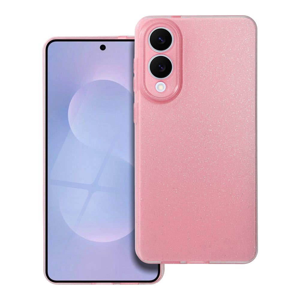 Husa Transparent 2 Mm Blink pentru Samsung S25 Edge Roz
