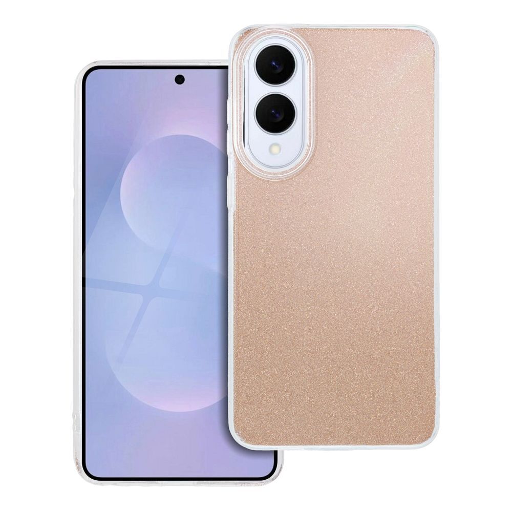 Husa Shining pentru Samsung S25 Edge Auriu