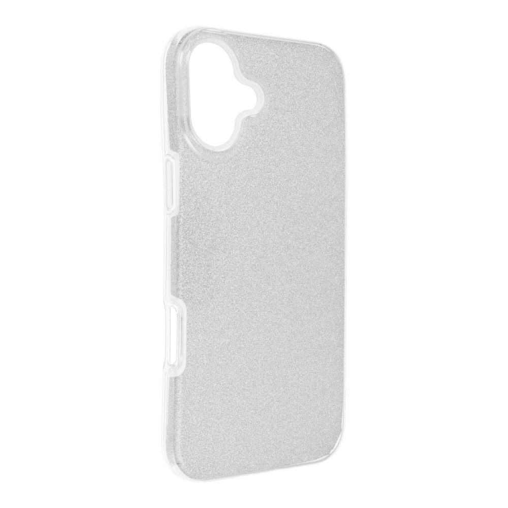 Husa Shining pentru iPhone 16 Plus Argintiu