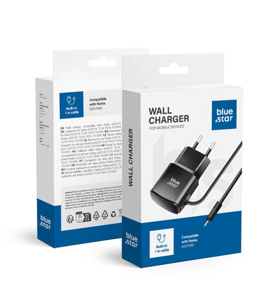 Incarcator Albastru Star Phone Nokia 6101 / N70 / N95 0,6A 3W Negru