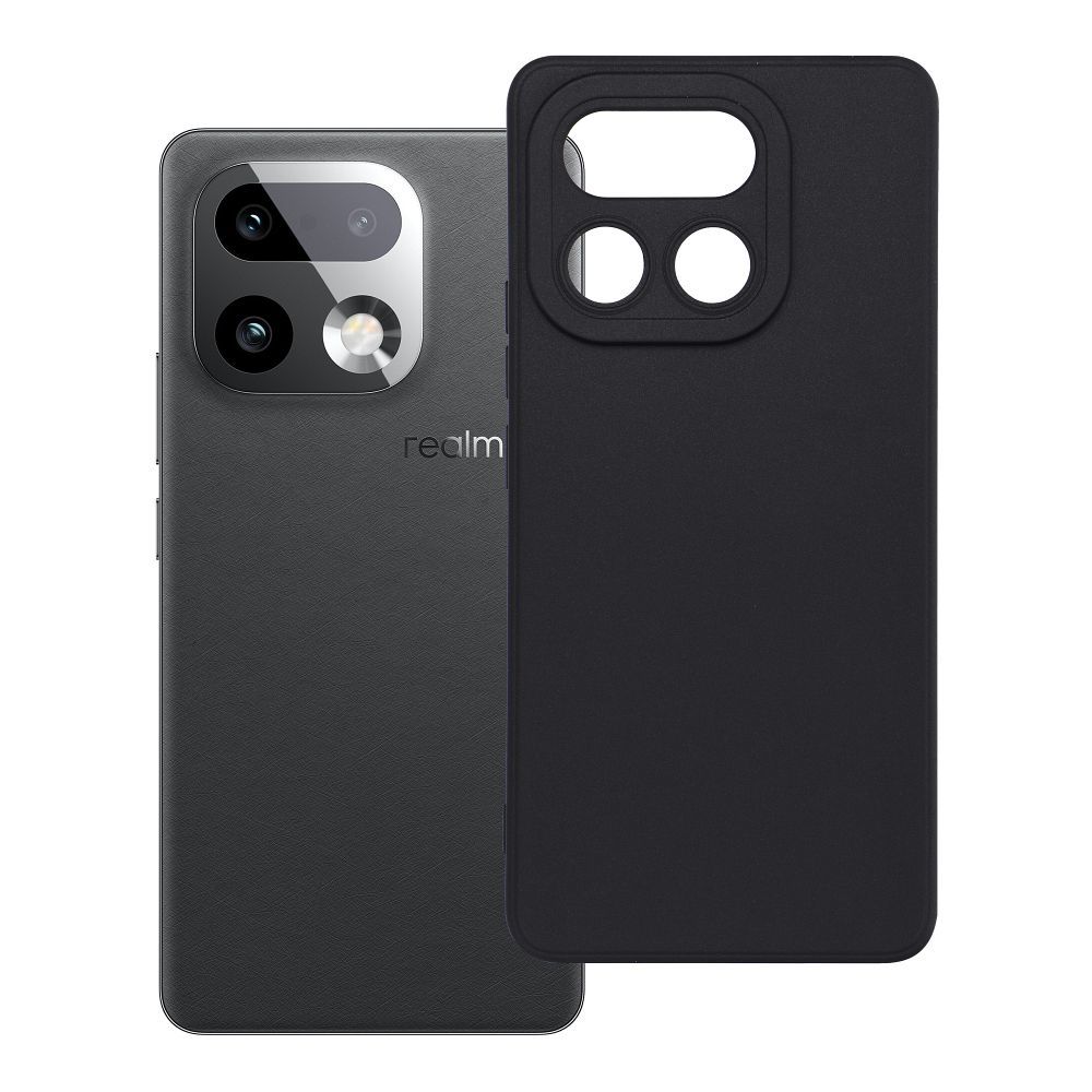 Husa Matt 2.0 pentru Realme 16 Pro Plus 5G Negru