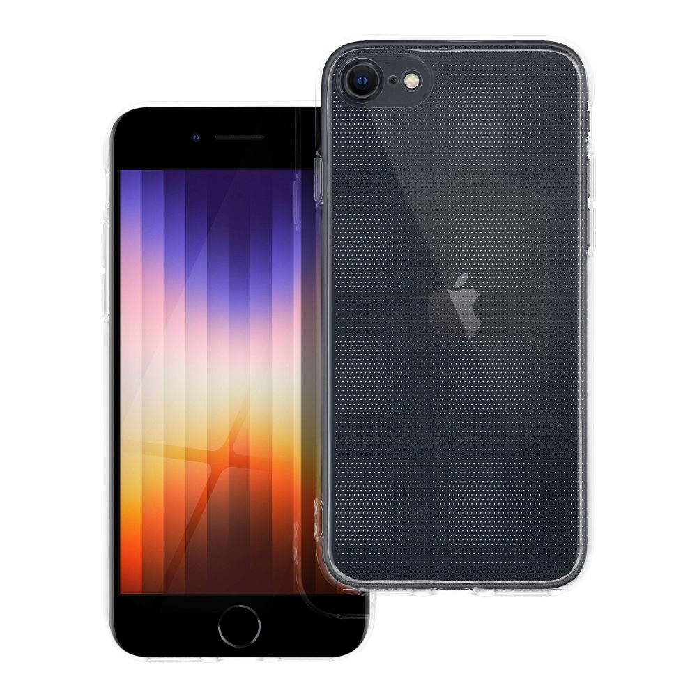 Husa Transparent 2 Mm (Camera Protection) pentru iPhone 7 / 8 / SE 2020 / SE 2022 Transparent
