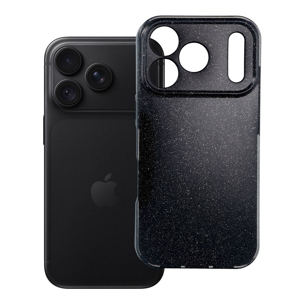 Husa Transparent 2 Mm Blink pentru iPhone 18 Pro / 17 Pro Negru