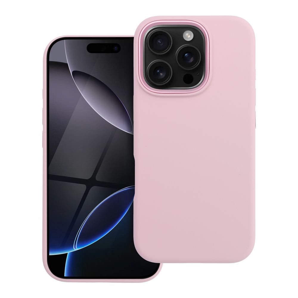Husa Forcell pentru iPhone 16 PRO F-protect Frame Premium Compatible cu Magsafe Roz