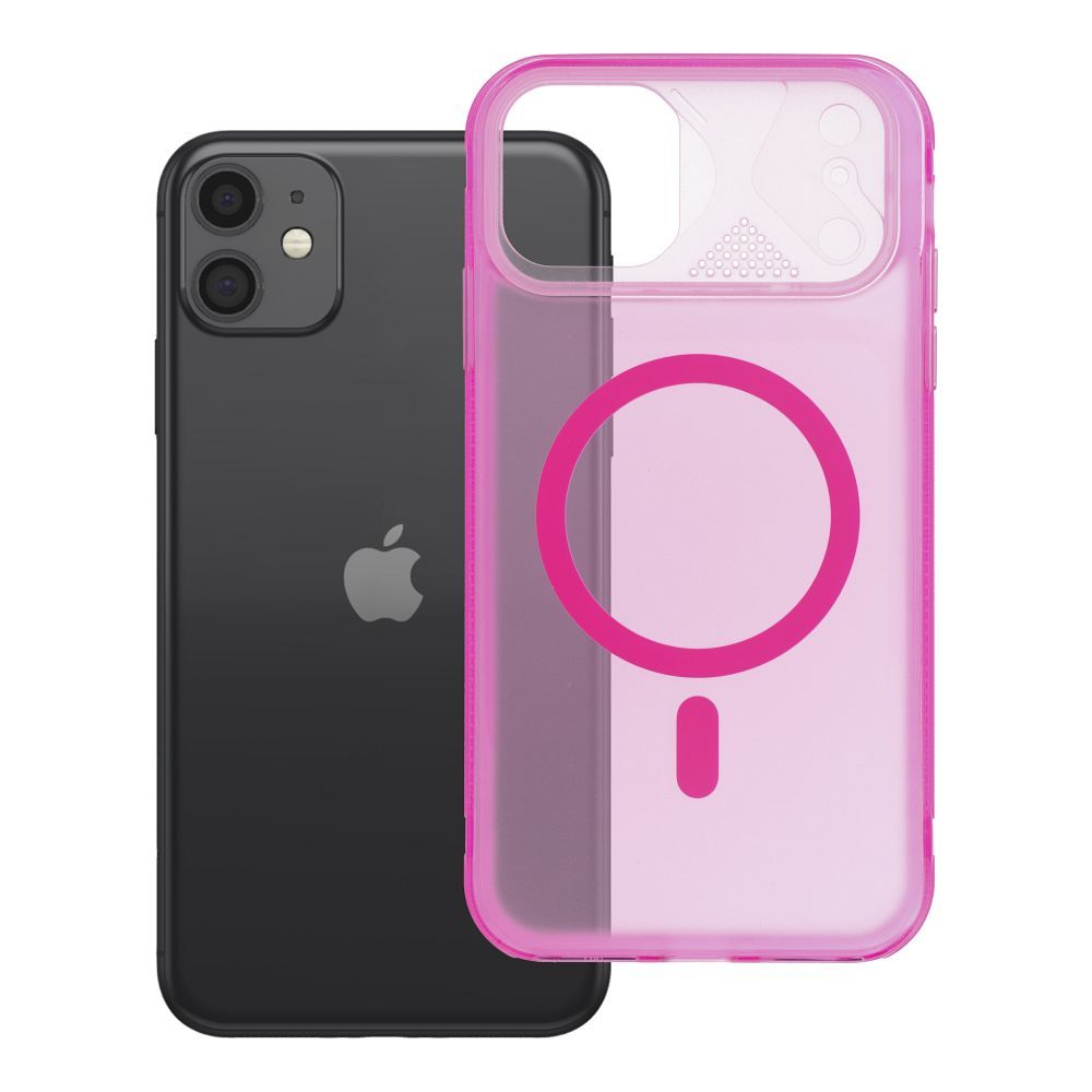 Husa Aurora pentru iPhone 11 Compatible cu Magsafe Roz