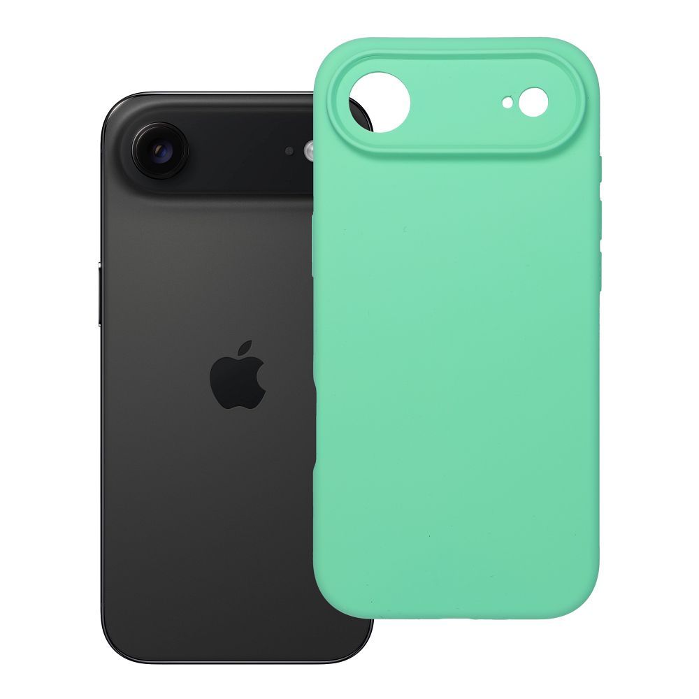 Husa pentru iPhone 17 AIR Silicone 2mm (Camera Protection) Mint