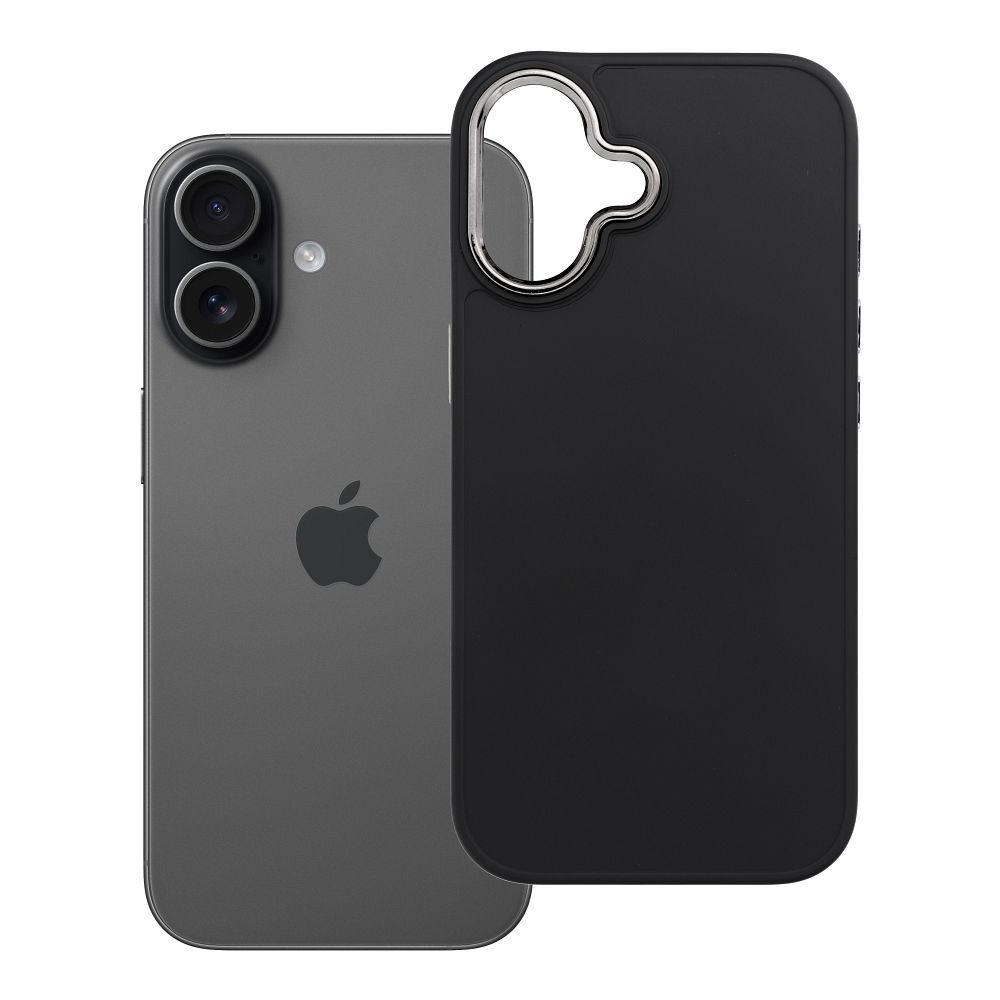 Husa Frame pentru iPhone 17 Negru
