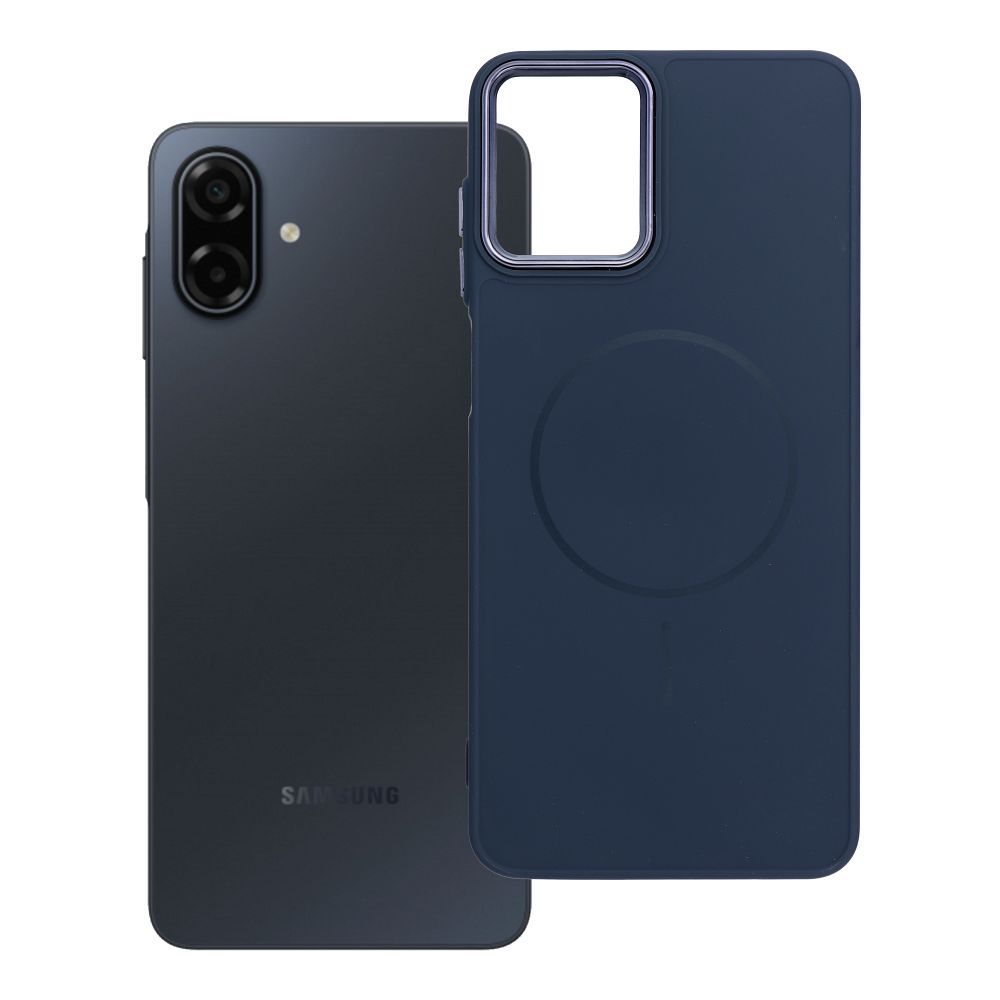 Husa Frame Mag pentru Samsung A07 / A08 Compatible cu Magsafe Bleumarin