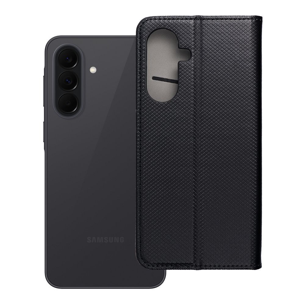 Husa Smart Book pentru Samsung A37 5G Negru