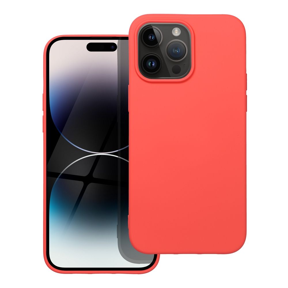 Husa Silicone pentru iPhone 14 PRO MAX Peach
