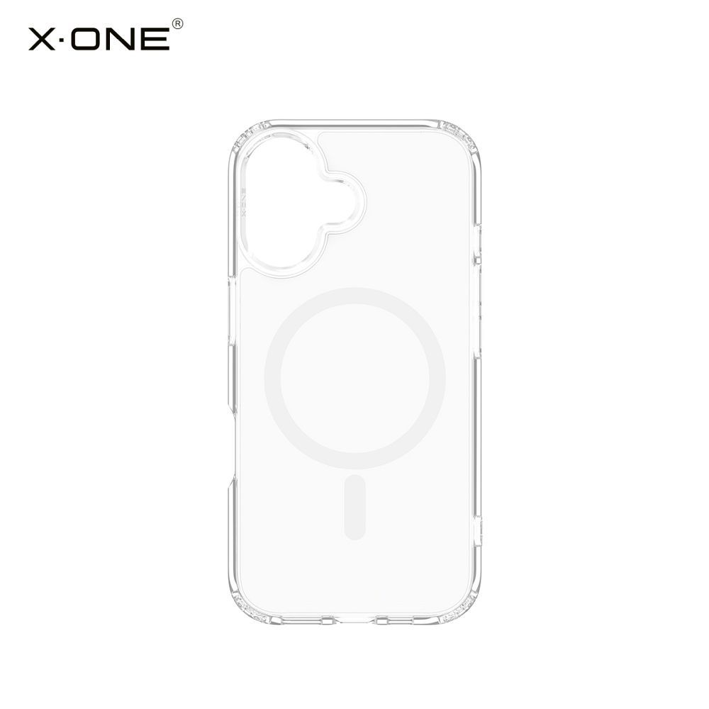 Husa X-one Endura Transparent (Magsafe Compatible) - pentru Apple iPhone 16 Plus Transparent