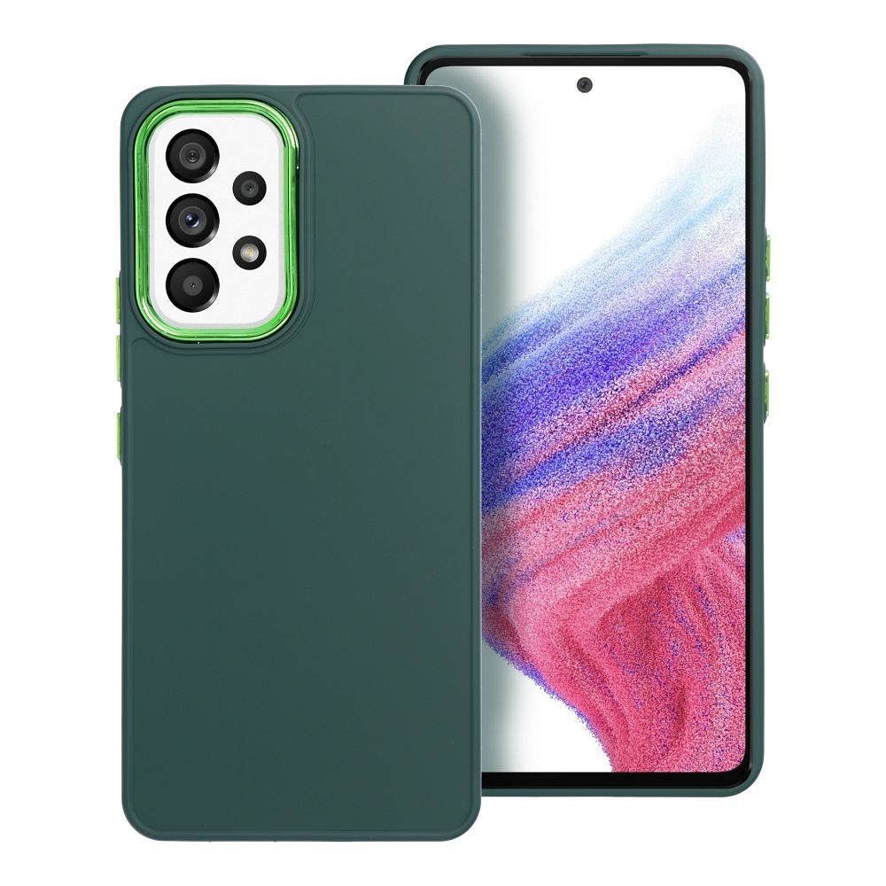 Husa Frame pentru Samsung A53 5G Verde