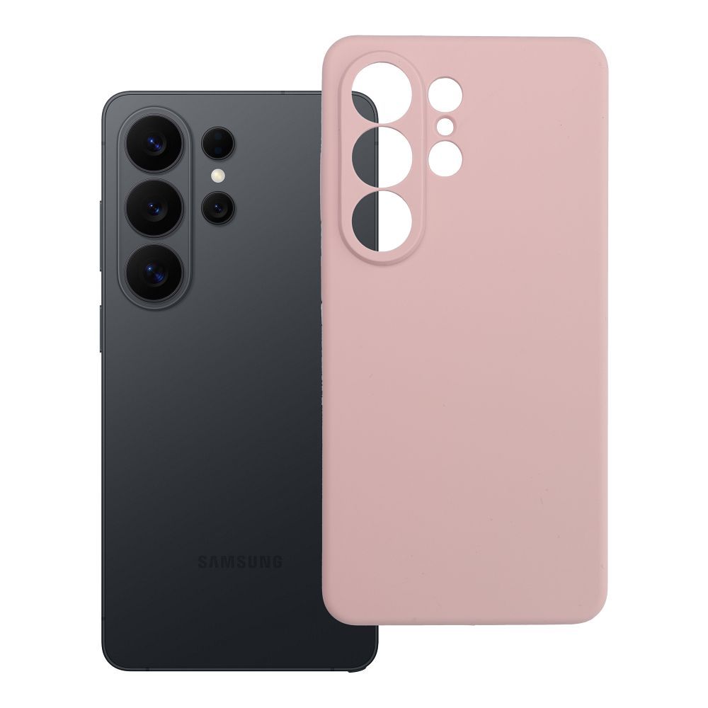 Husa pentru Samsung S26 Ultra Silicone 2mm (Camera Protection) Powder Roz